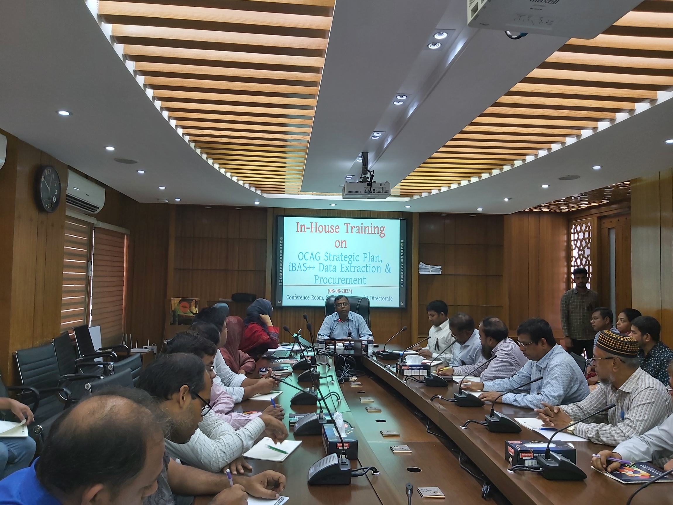 In-House Traing has been started from 08-08-2023 at the DSSA Conference Room.